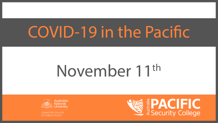 COVID-19 | The Pacific response: 11 November