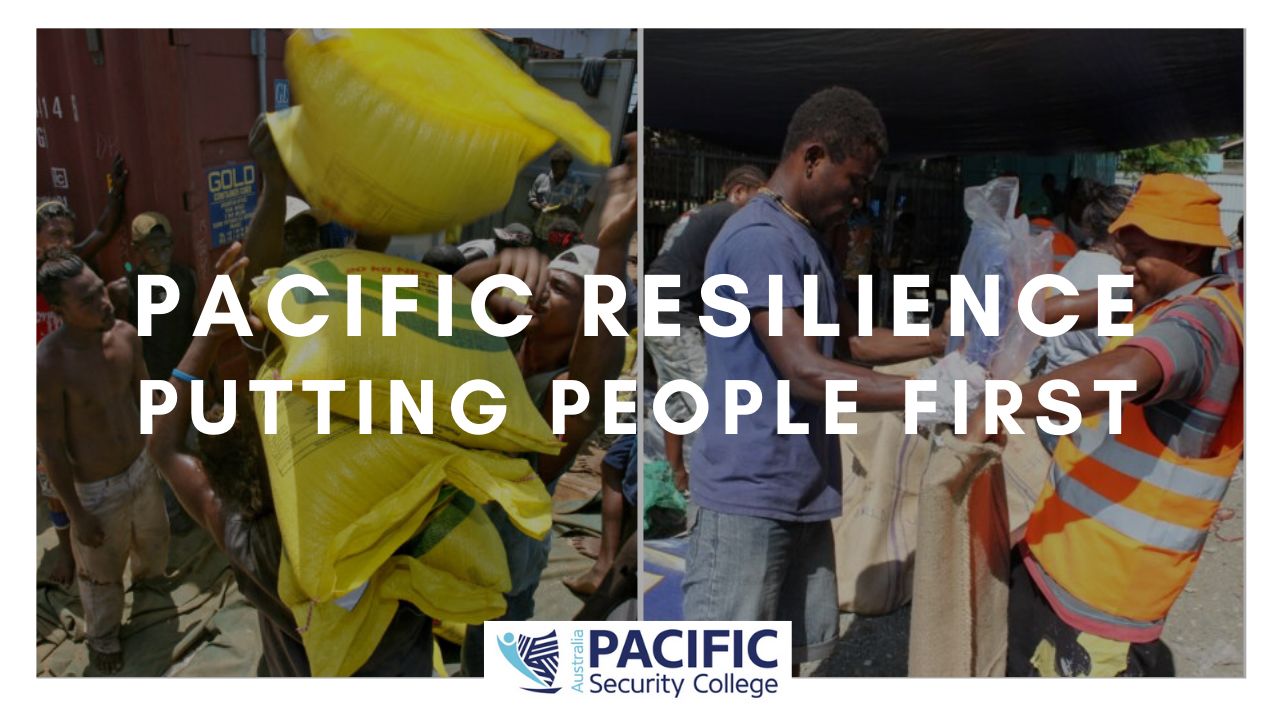 Pacific Resilience: Putting People First