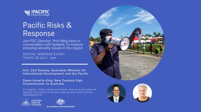 Pacific Risks and Response: Special Webinar 
