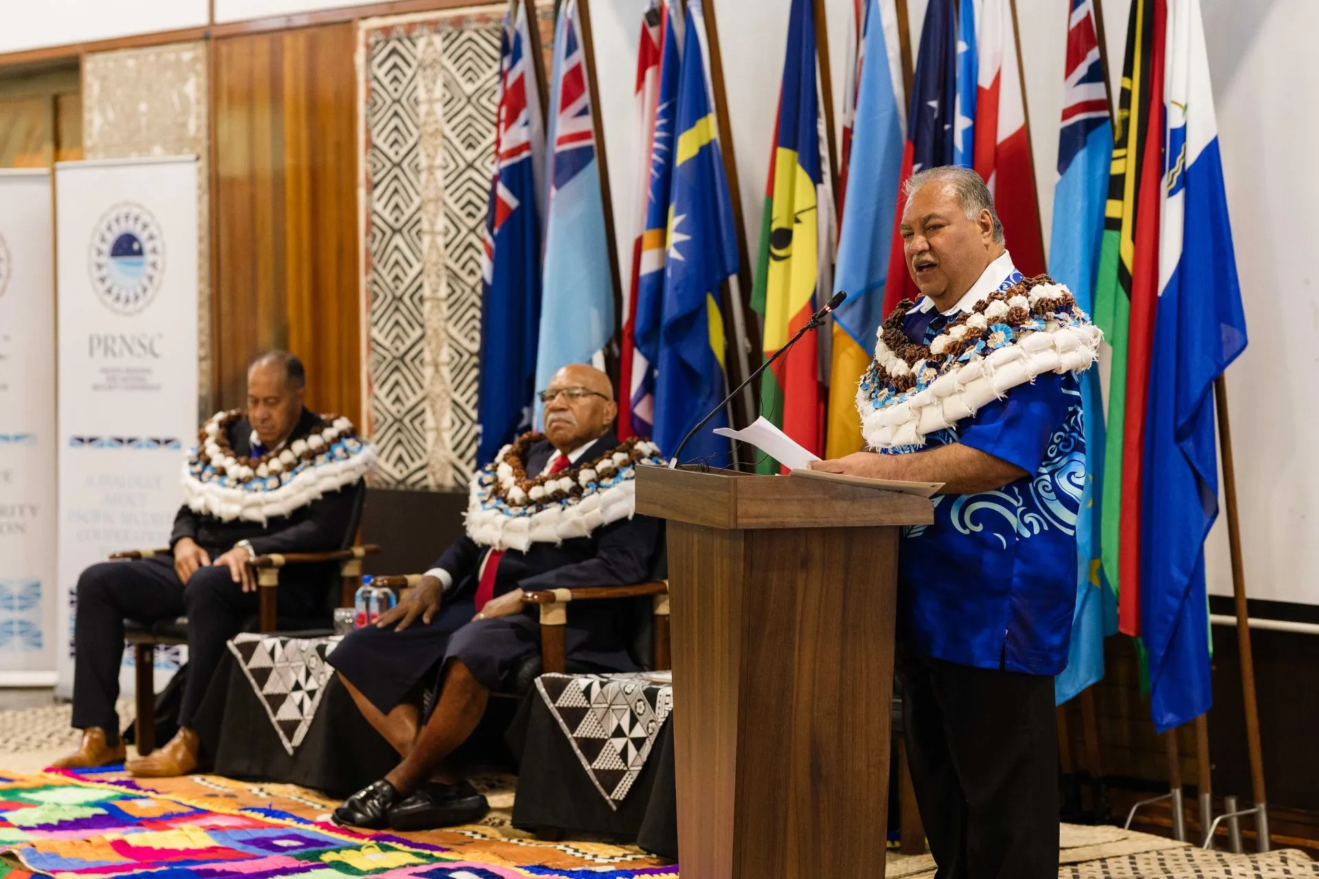 Pacific Islands Forum Secretary General, Baron Waqa